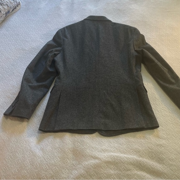 Banana Republic Charcoal Blazer Size 38 Short 
Business Casual- Modern Slim Fit - Picture 10 of 10
